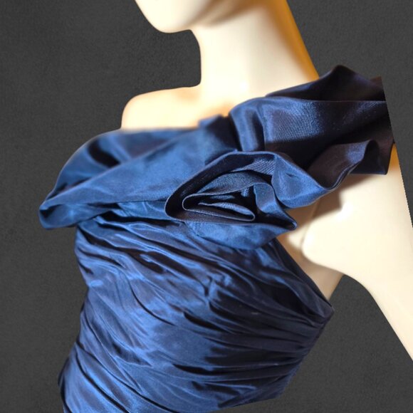 🏷️NWT  -  RICKIE FREEMAN for TERI JON Silk Formal sz 8  -  NWT🏷️ - Picture 5 of 15